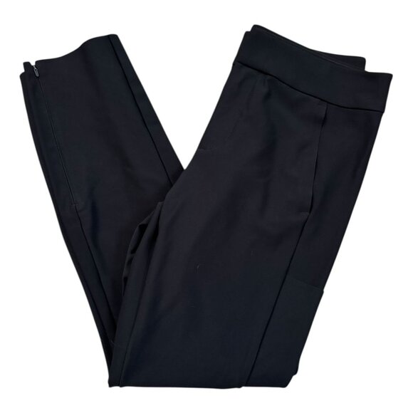 Athleta Stellar Skinny Trouser Blank Pant Pockets Zippers/Leg Hem Women's Size 8 - Picture 10 of 10